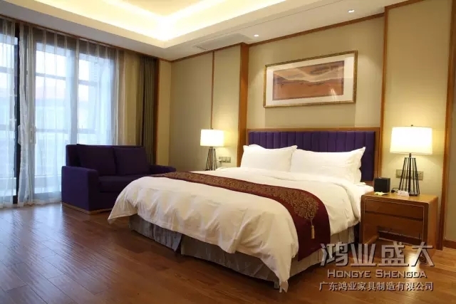 透过优雅细腻的旅馆家具结构，演绎入住贵宾的超凡品味.