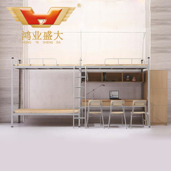 学生上下床，双层床